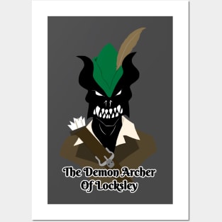 The Demon Archer of Locksley Posters and Art